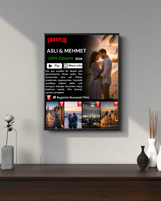Film Gibi Aşk Poster Tablosu