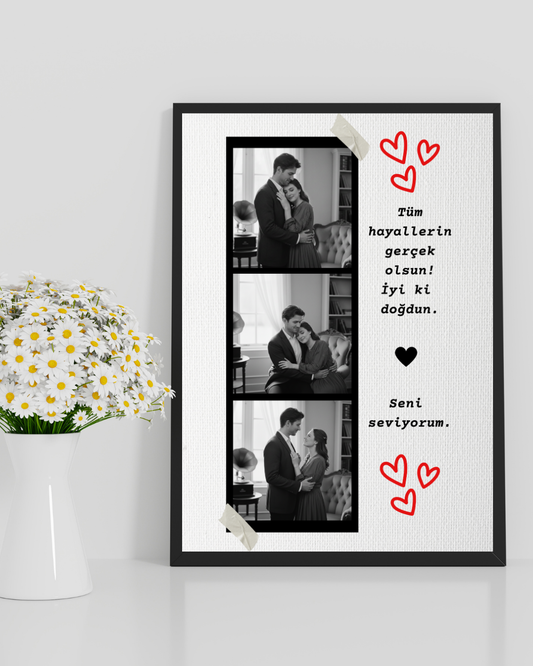 Siyah Beyaz Bir Aşk Posteri